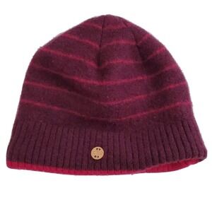 Outdoor Research‎ Women's Lambswool Trista Beanie Hat Cap Red Pink Fuchsia